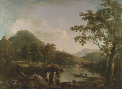 Dinas Bran depuis Llangollen - Richard Wilson